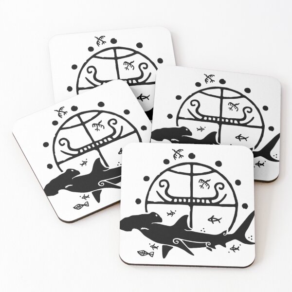 Item preview, Shark Sea Creatures designed and sold by vectcd.