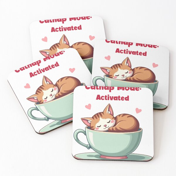 Item preview, Catnap Mode: Activated designed and sold by VDprinting.