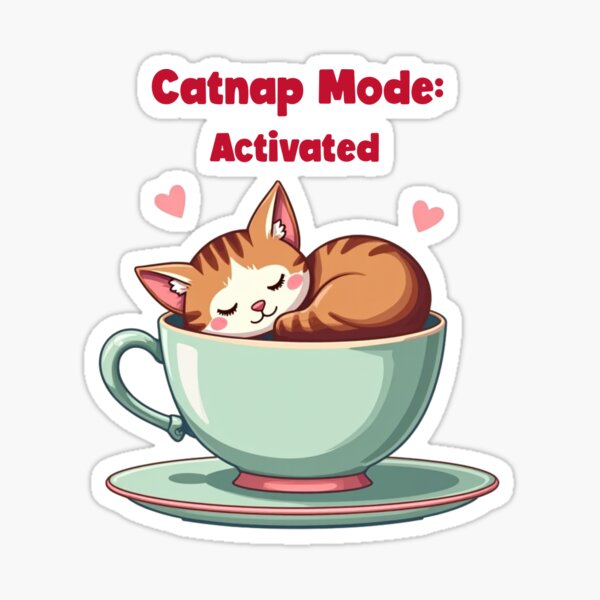 Aperçu de l'œuvre Mode sieste : activé créée et vendue par VDprinting.