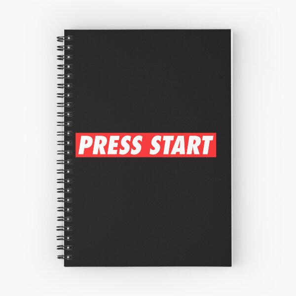 Item preview, PRESS START designed and sold by cafe rex.