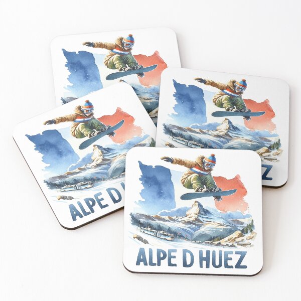 Item preview, Alpe D Huez Ski Resort, France designed and sold by vectcd.