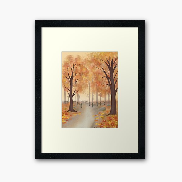 Vista previa del artículo con la obra «otoño», diseñado y vendido por reinoilustre.