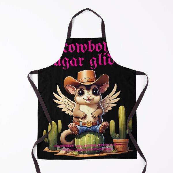 Item preview, Funny Cute Cowboy Sugar Glider designed and sold by PixelStoneDesign .