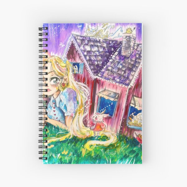 Aperçu de l'œuvre La maison du lapin blanc créée et vendue par MadisonInks.