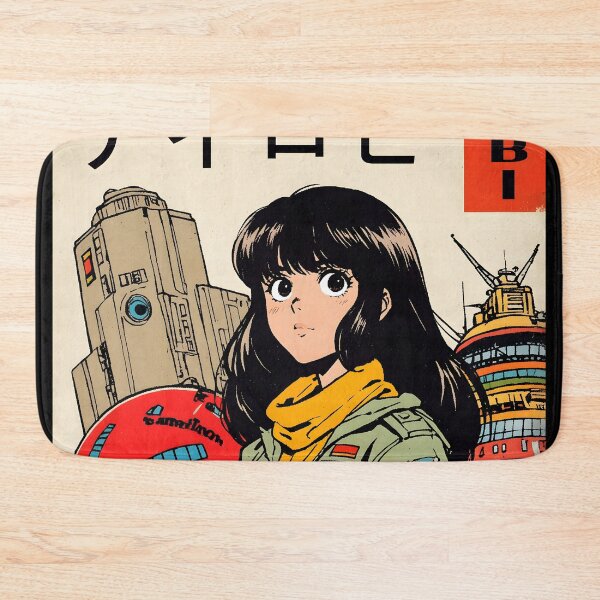 Item preview, Nairobi Africa Retro Anime Girl 80s Vintage Travel designed and sold by Retro-Anime9.