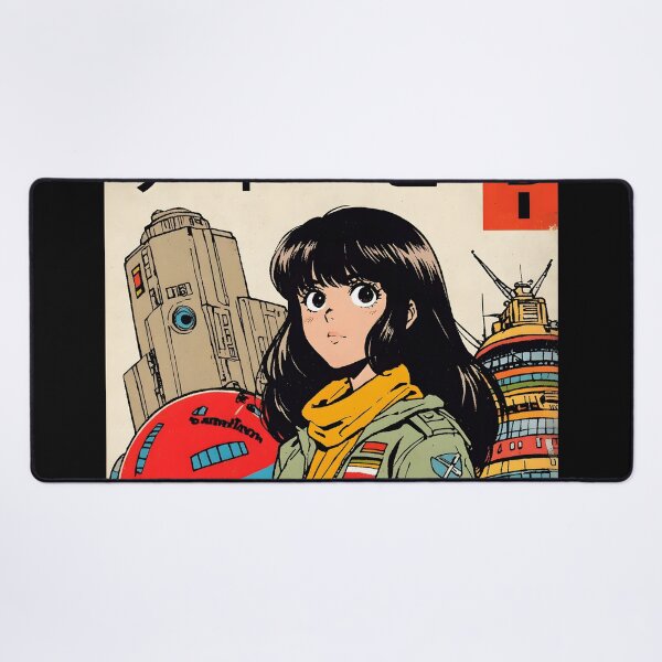 Item preview, Nairobi Africa Retro Anime Girl 80s Vintage Travel designed and sold by Retro-Anime9.