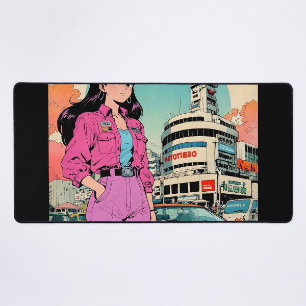 Item preview, Nairobi Africa Retro Anime Girl 80s Vintage Travel designed and sold by Retro-Anime9.