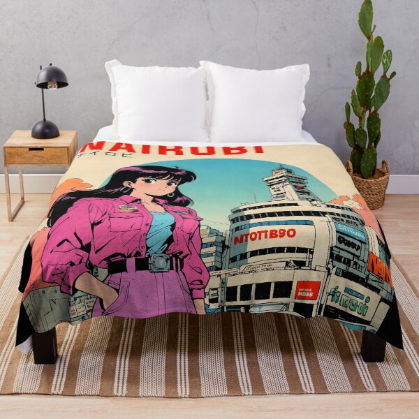 Item preview, Nairobi Africa Retro Anime Girl 80s Vintage Travel designed and sold by Retro-Anime9.