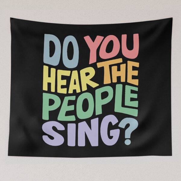 Item preview, Do You Hear The People Sing?  designed and sold by Unhinged Heather.