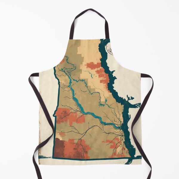 Item preview, North Dakota USA Vintage Travel Retro Postcard Design designed and sold by TravelPostcardGems.