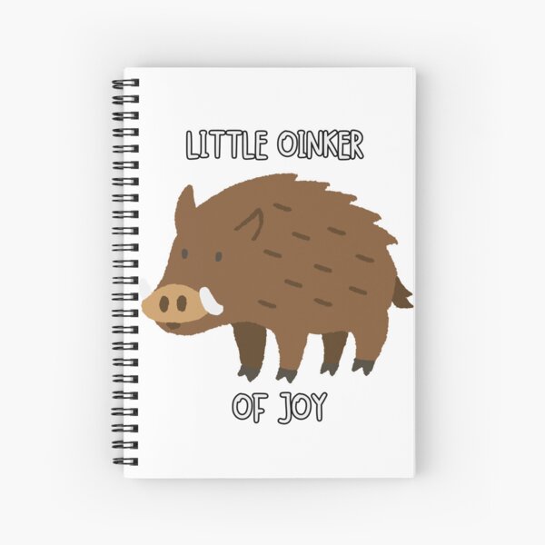 Aperçu de l'œuvre Petit cochon moelleux et joyeux Kawaii créée et vendue par LaughingFits.