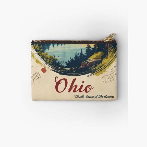 Item preview, Ohio USA Vintage Travel Retro Postcard Design designed and sold by TravelPostcardGems.