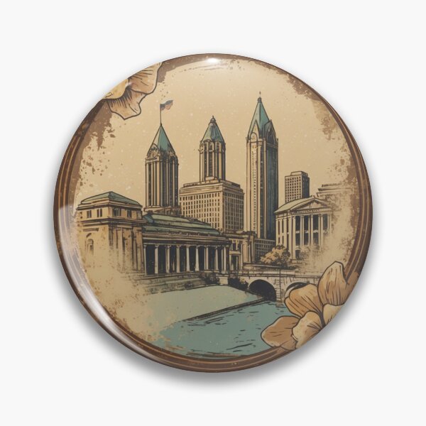 Item preview, Ohio USA Vintage Travel Retro Postcard Design designed and sold by TravelPostcardGems.