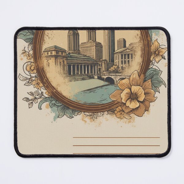 Item preview, Ohio USA Vintage Travel Retro Postcard Design designed and sold by TravelPostcardGems.