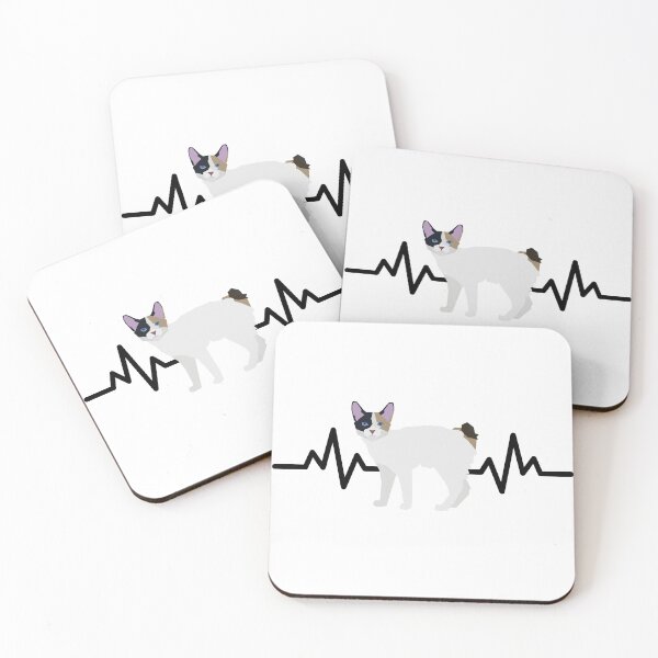 Item preview, Japanese Bobtail Cat Heartbeat designed and sold by TheAnimalZ00.