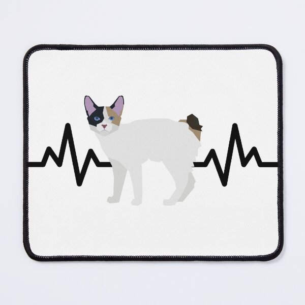 Item preview, Japanese Bobtail Cat Heartbeat designed and sold by TheAnimalZ00.