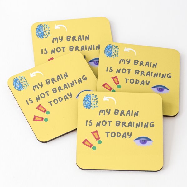 Item preview, My brain Not Braining designed and sold by PURPLE_creations.