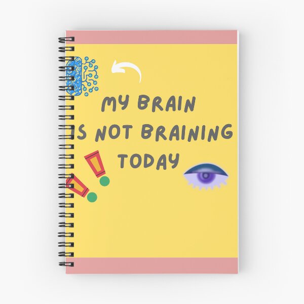 Item preview, My brain Not Braining designed and sold by PURPLE_creations.