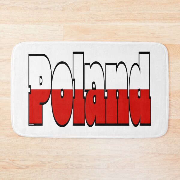 Item preview, Poland Font with Polish Flag designed and sold by Havocgirl.