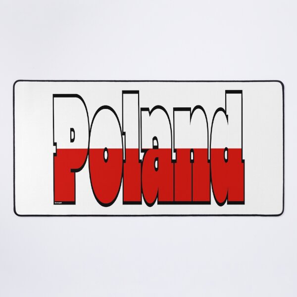 Item preview, Poland Font with Polish Flag designed and sold by Havocgirl.