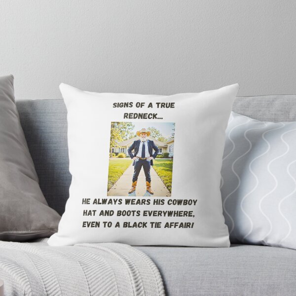 Item preview, Signs of a True Redneck: Black Tie Affair! Black Text designed and sold by LaughGraphics - Fun Graphics, Serious Laughs!.