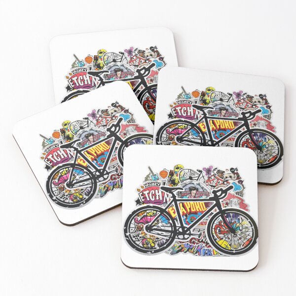 Item preview, bicycle designed and sold by Stickermagician.