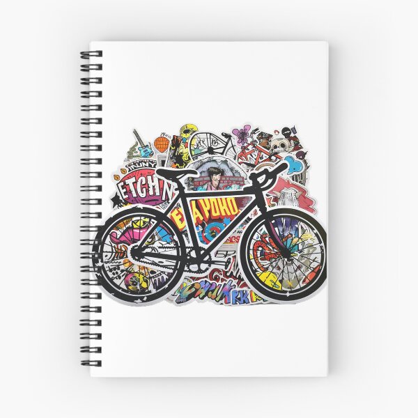 Item preview, bicycle designed and sold by Stickermagician.