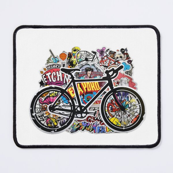 Item preview, bicycle designed and sold by Stickermagician.