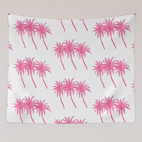 Item preview, 3 Pink Coconut Palm Trees designed and sold by MatsonArtDesign.