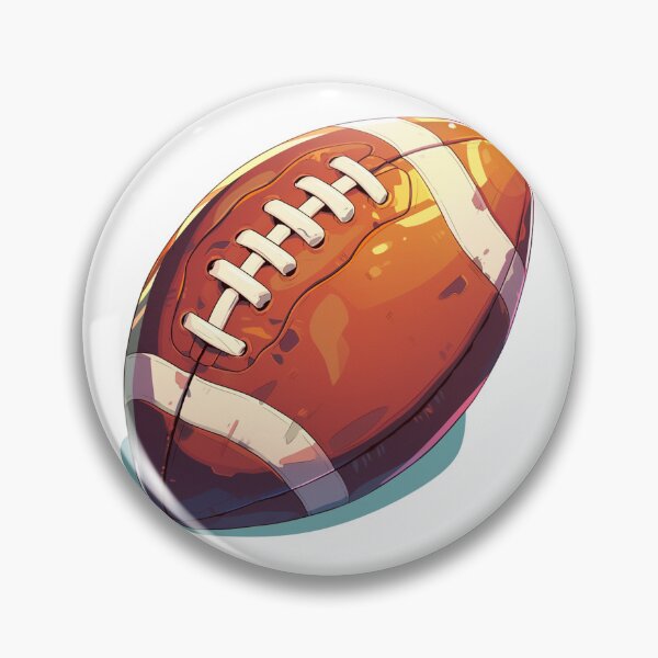 Item preview, football designed and sold by Stickermagician.