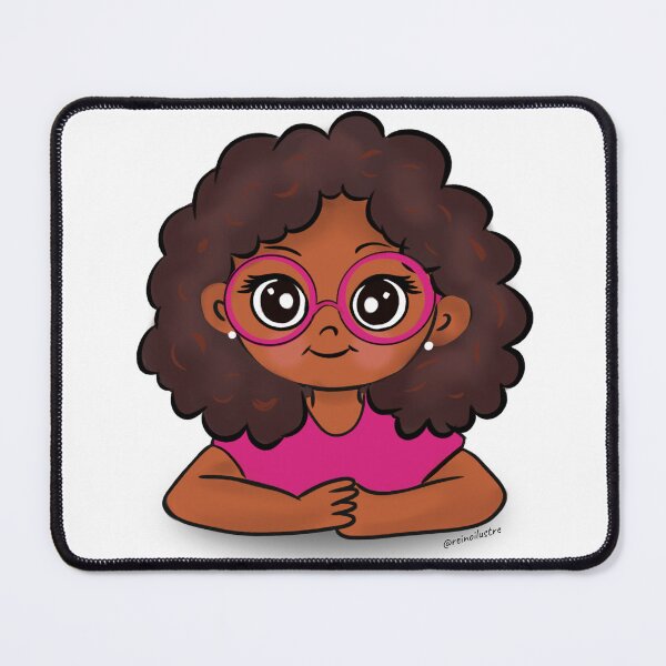Item preview, menina de óculos designed and sold by reinoilustre.