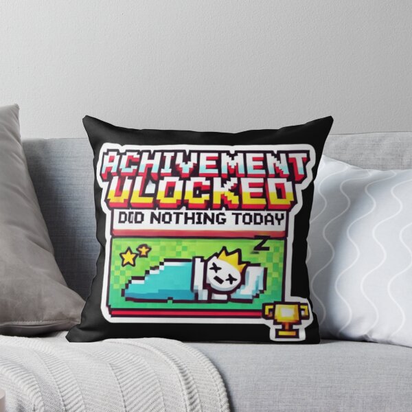 Item preview, Achievement Unlocked: Did Nothing Today – Funny Gamer Sticker  designed and sold by ZaRiSelects.