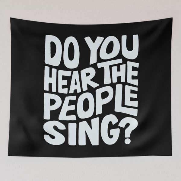 Item preview, Do You Hear The People Sing?  designed and sold by Unhinged Heather.