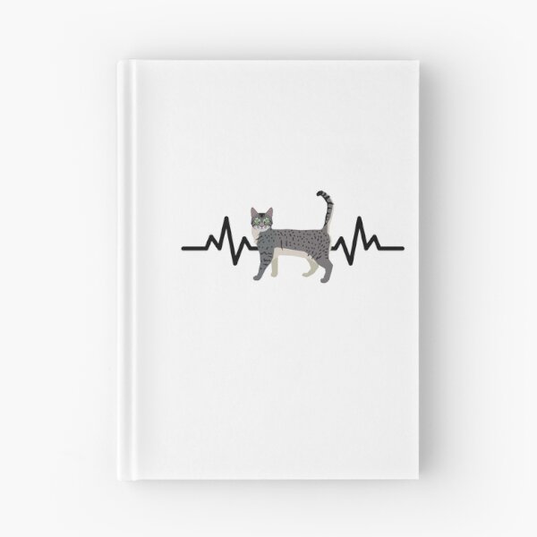 Item preview, Egyptian Mau Cat Heartbeat designed and sold by TheAnimalZ00.