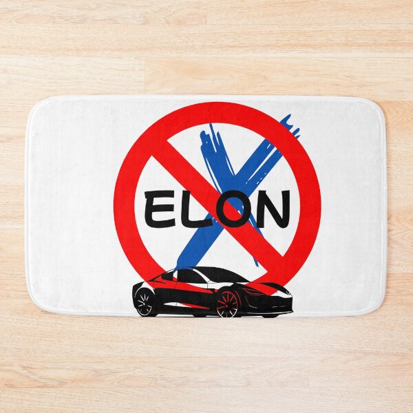 Item preview,  No Elon , Anti-Tesla  and Protest Design designed and sold by World-Shop25.