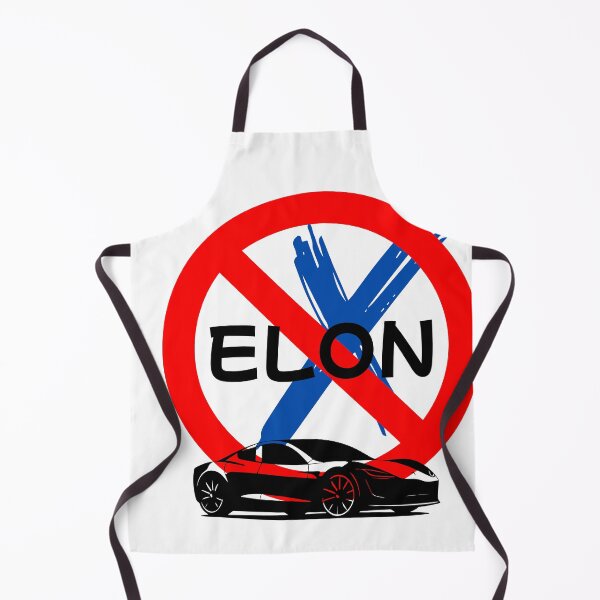 Item preview, No Elon , Anti-Tesla and Protest Design designed and sold by World-Shop25.