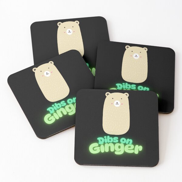Item preview, Dibs on Ginger designed and sold by Coaster Culture Industries.