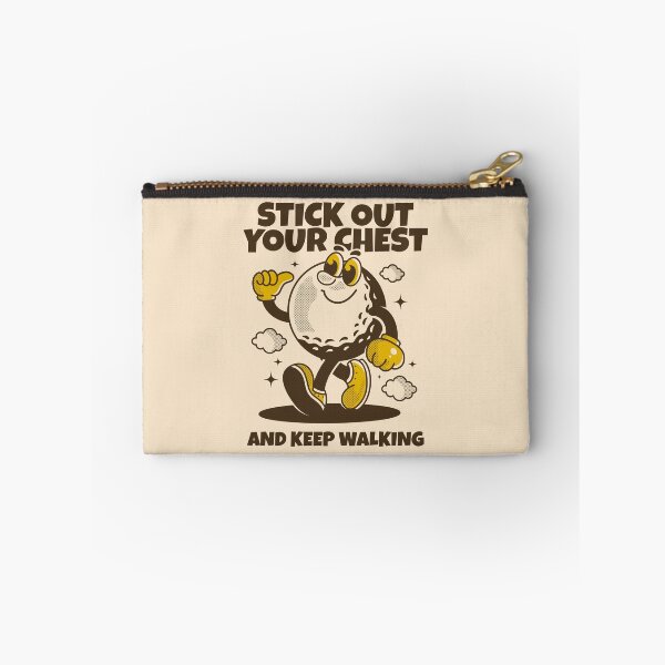 Item preview, Walking Golf ball character. Stick your chest and keep walking designed and sold by adipra.