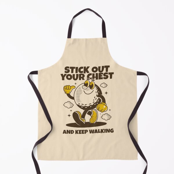 Item preview, Walking Golf ball character. Stick your chest and keep walking designed and sold by adipra.
