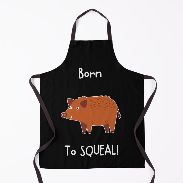 Item preview, Born To Squeal! Kawaii Cute Animals Fluffy Piglet T Shirt designed and sold by LaughingFits.