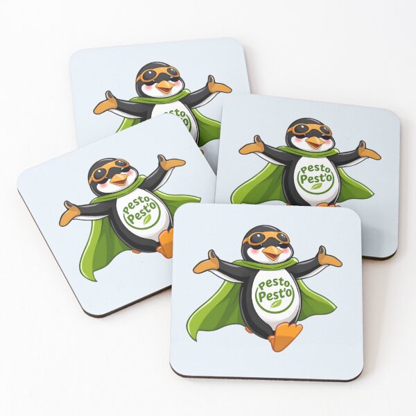 Item preview, Pesto Penguin Flying Into Your Arms designed and sold by Dakson Design - Fantasy Art.