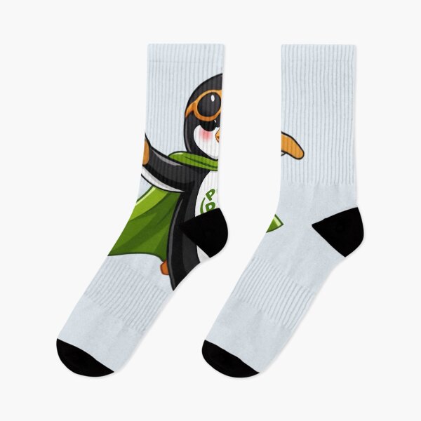 Item preview, Pesto Penguin Flying Into Your Arms designed and sold by Dakson Design - Fantasy Art.
