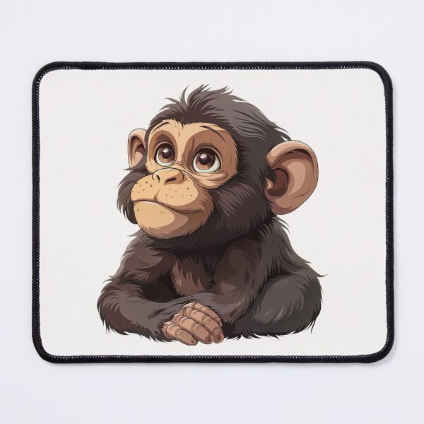 Item preview, Cute cartoon orangutans designed and sold by Stickermagician.