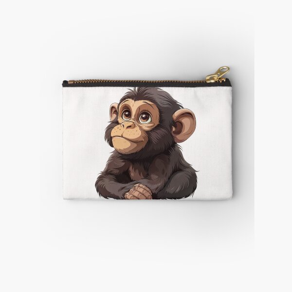 Item preview, Cute cartoon orangutans designed and sold by Stickermagician.