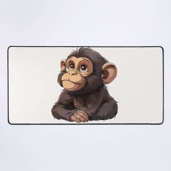 Item preview, Cute cartoon orangutans designed and sold by Stickermagician.