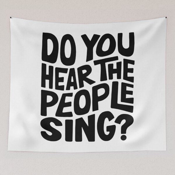 Item preview, Do You Hear The People Sing?  designed and sold by Unhinged Heather.
