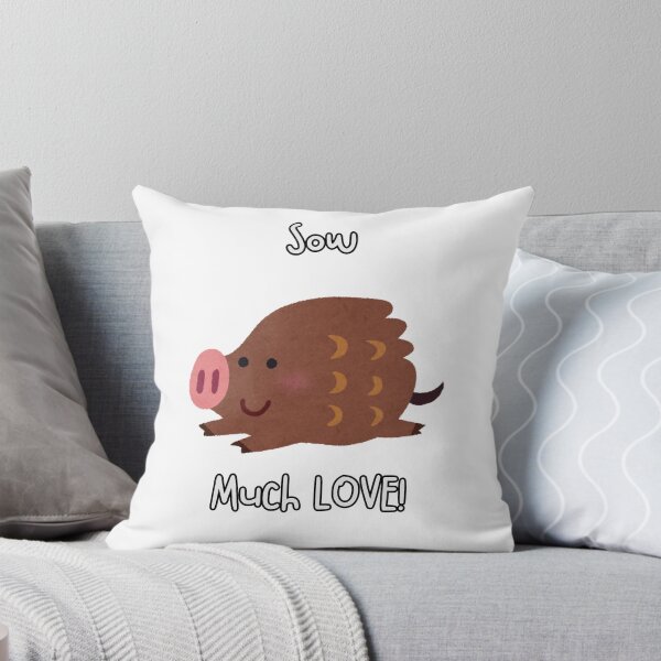 Item preview, Sow Much Love! Kawaii Cute Animals Fluffy Piglet T Shirt designed and sold by LaughingFits.