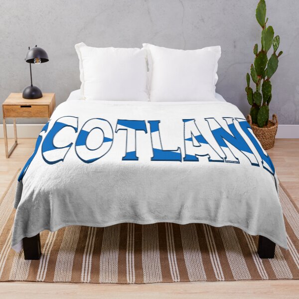 Item preview, Scotland Font with Scottish Flag designed and sold by Havocgirl.