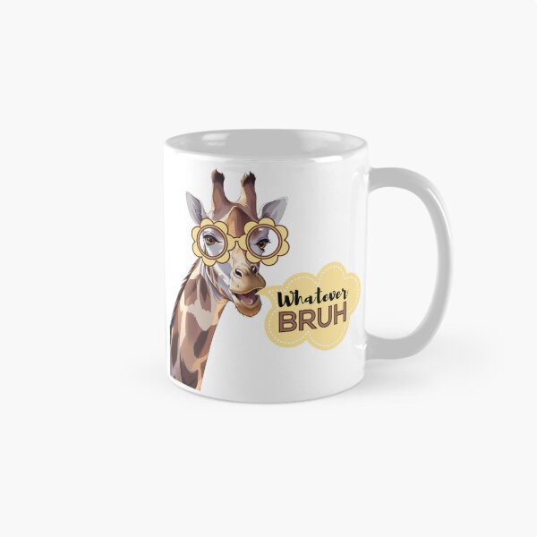 Item preview, "Whatever Bruh" Giraffe designed and sold by HinsonCreations.