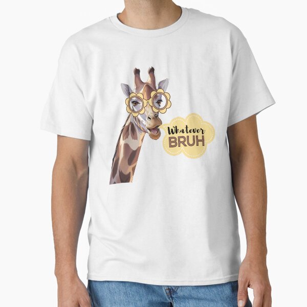 Item preview, "Whatever Bruh" Giraffe designed and sold by HinsonCreations.